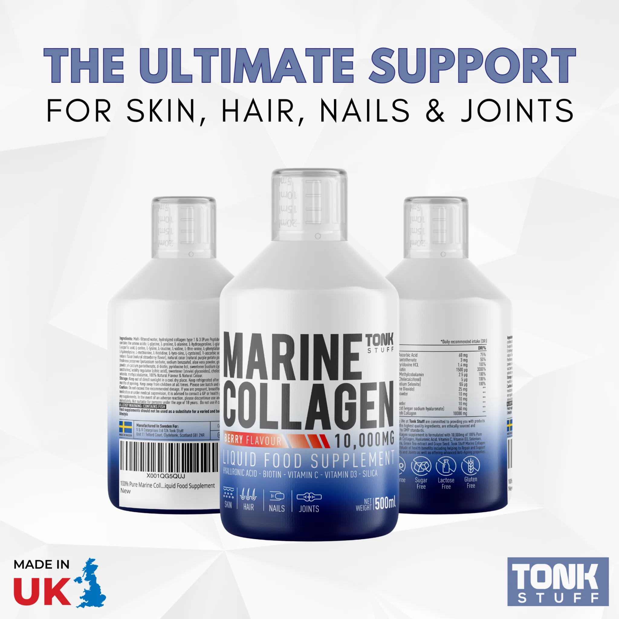 The Ultimate Support For Skin, Hair, Nails & Joints