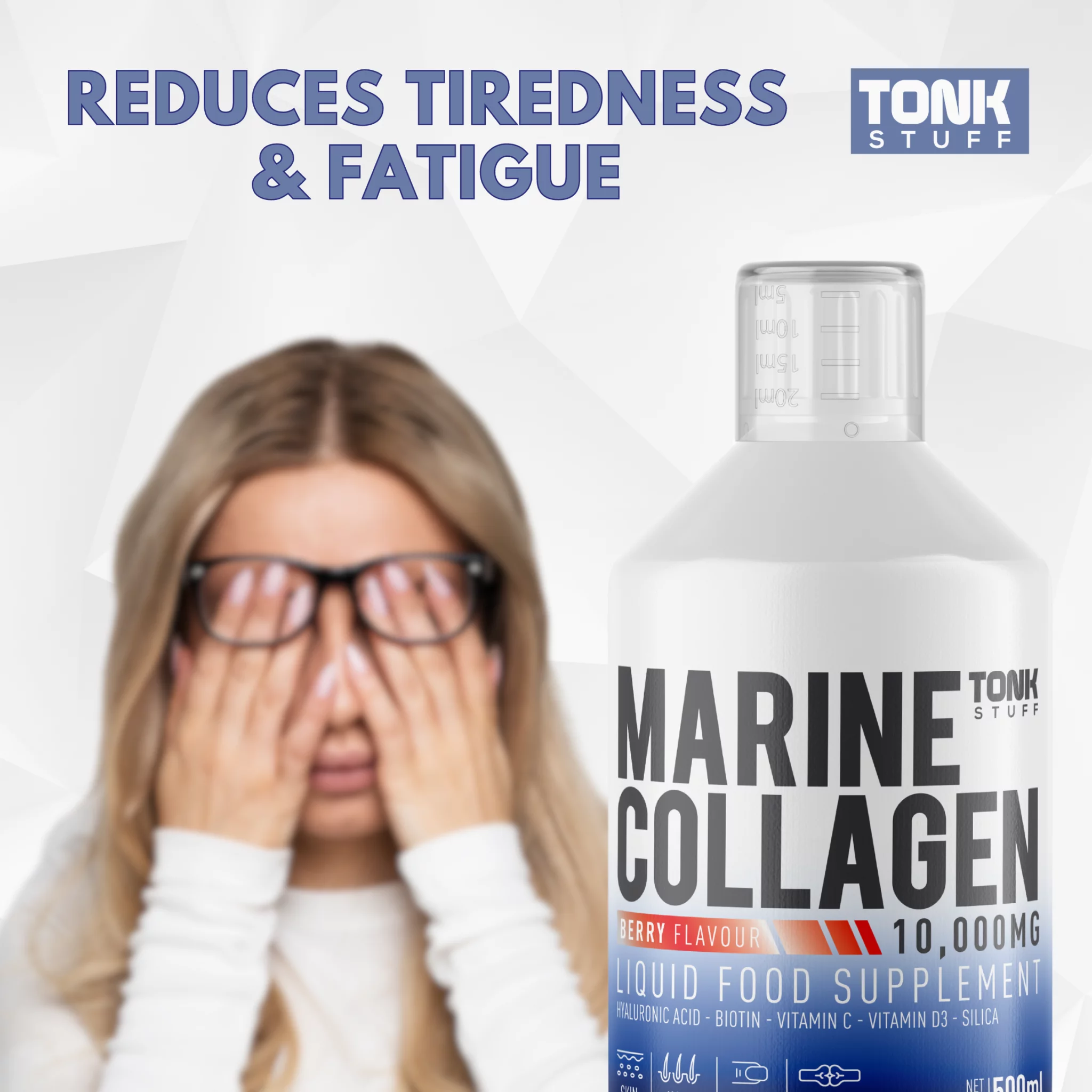 Reduces Tiredness & Fatigue