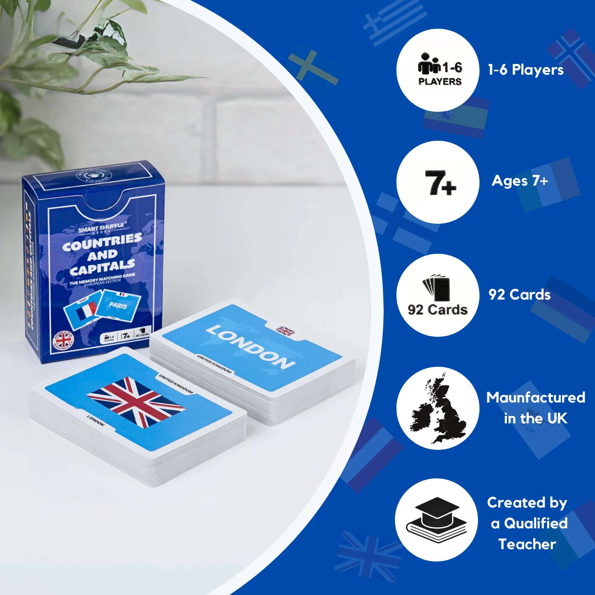 Countries and Capitals | Product Photography Service | Local Product Photographers