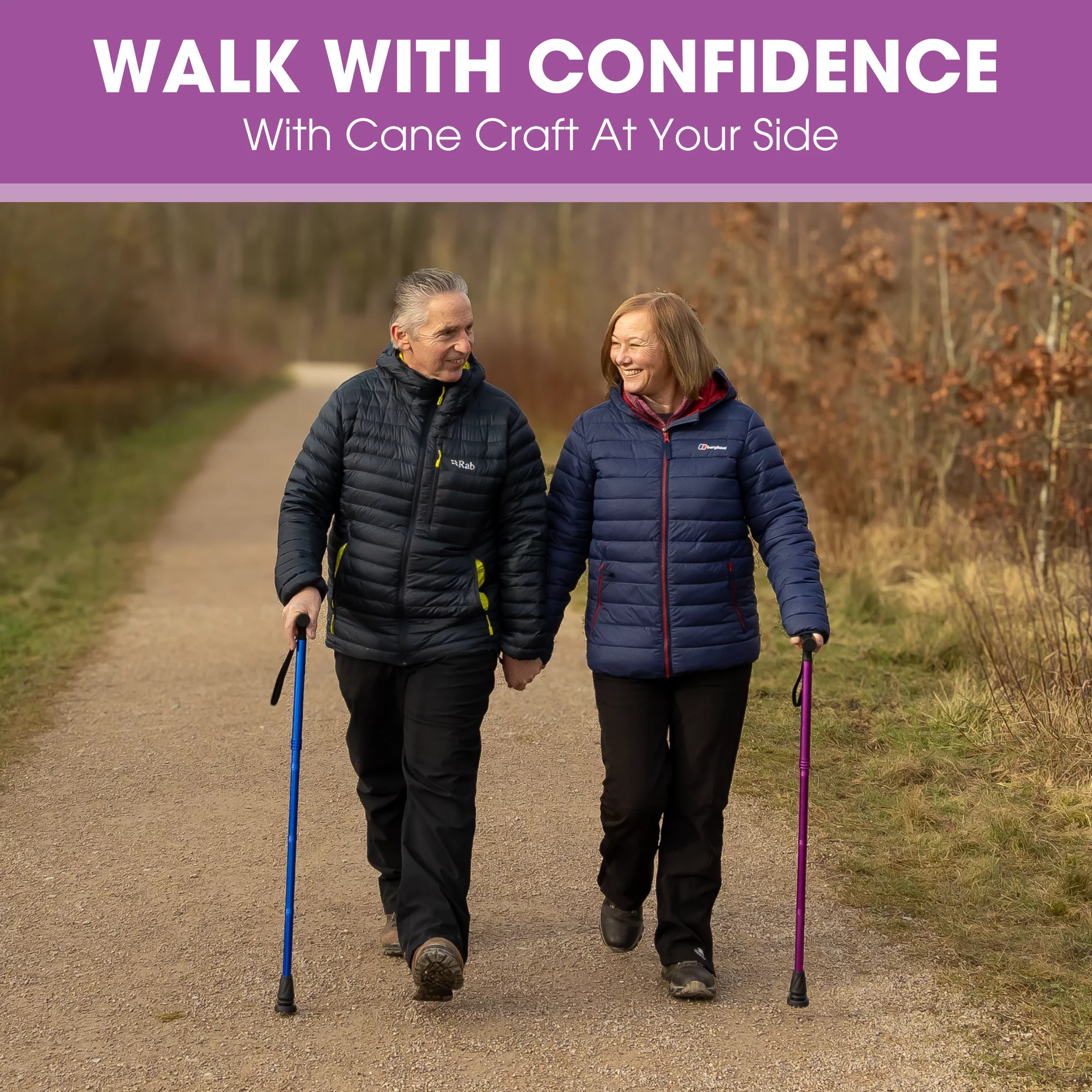 Walk with Confidence Purple